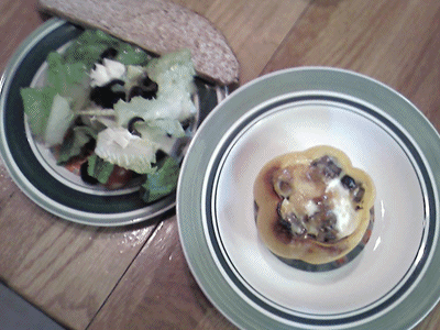 Stuffed Pepper Quiche