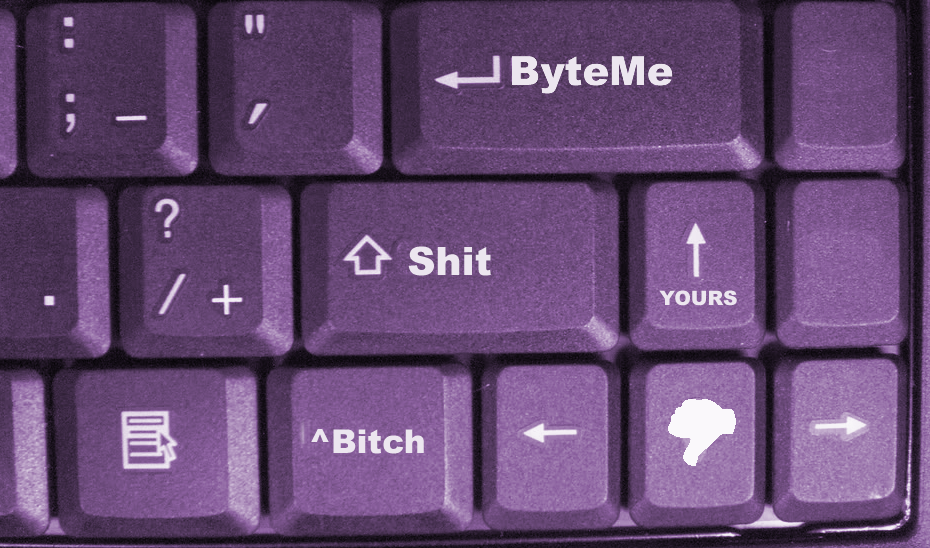 keyboard purple SHIT